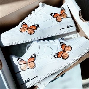 Air force w custom butterflies